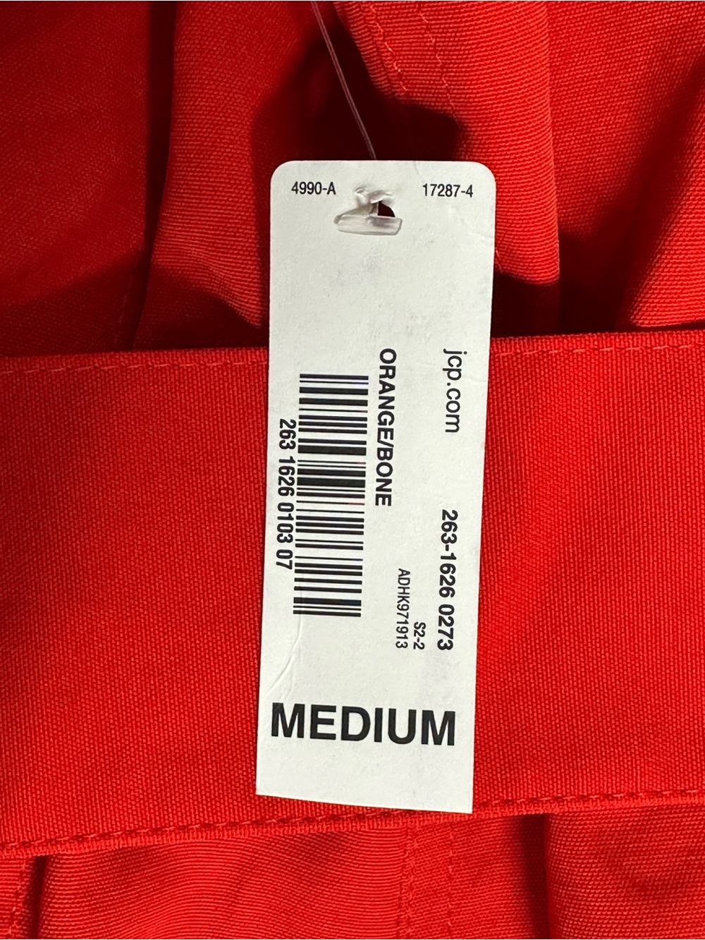 Worthington Red Trench with Cream Lining Burberry Look-a-like Vintage Look NWT - Picture 5 of 10